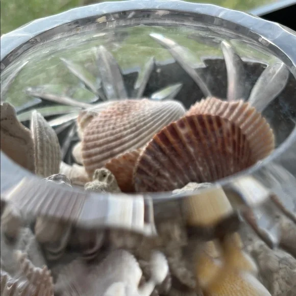 Crystal Cut Glass Vase - Picture 2 of 2